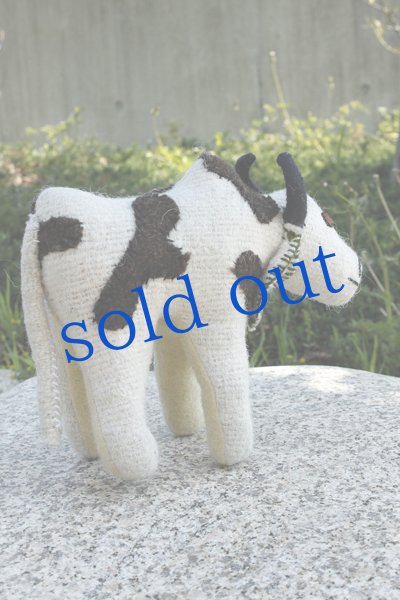 画像4: 手つむぎ・手織りウールのぬいぐるみ・アニマリート (4)