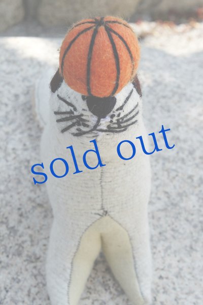 画像5: 手つむぎ・手織りウールのぬいぐるみ・アニマリート (5)