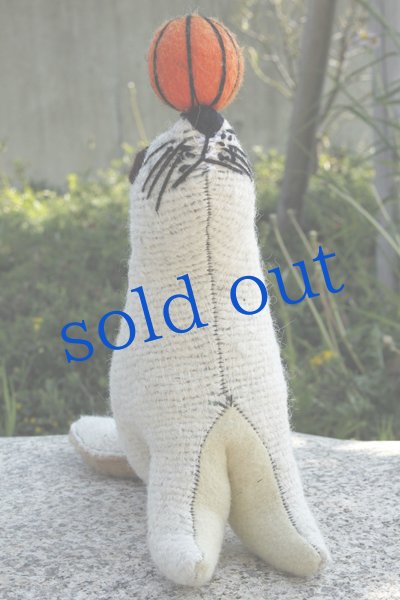 画像3: 手つむぎ・手織りウールのぬいぐるみ・アニマリート (3)