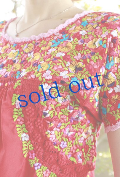 画像2: 最高級「サンアントニーノ」 刺繍チュニックブラウス (2)