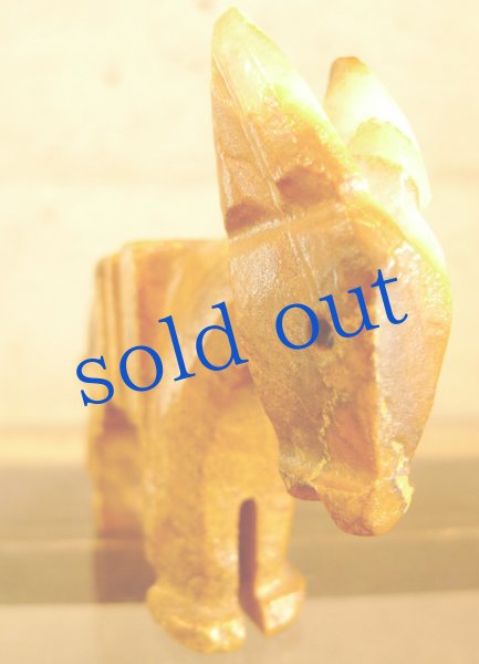 画像2: メキシコ製石のロバ (2)