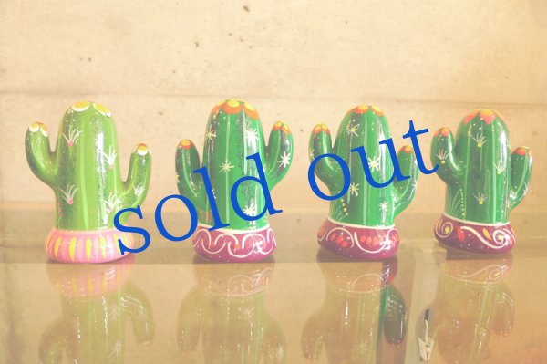 画像3: メキシコ陶器のサボテン (3)