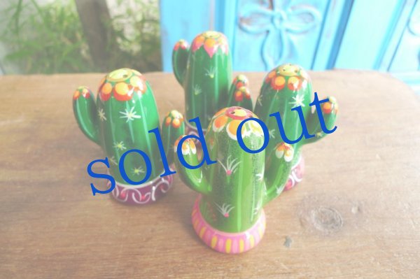 画像5: メキシコ陶器のサボテン (5)