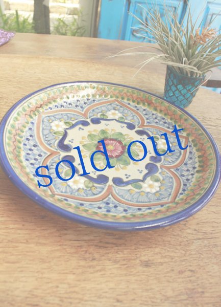 画像3: タラベラ焼き陶器の大皿 (3)