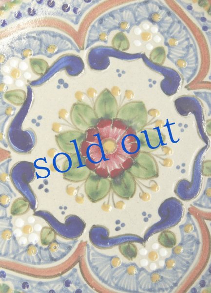 画像2: タラベラ焼き陶器の大皿 (2)