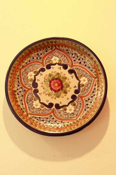 画像1: タラベラ焼き陶器の大皿