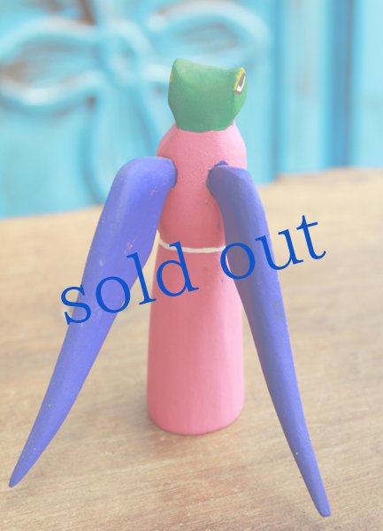 画像3: オアハカ木彫り人形　アレブリヘ　 (3)