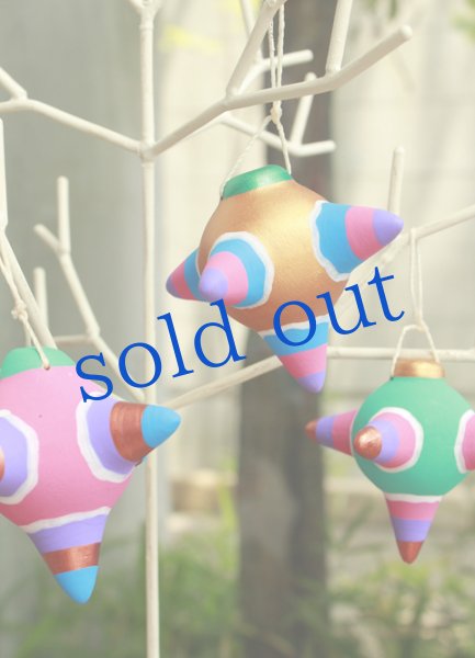 画像2: 小さな陶器のピニャータ　オーナメント (2)