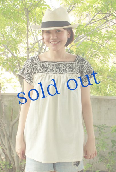 画像2: プエブラ州の刺繍ブラウス (2)