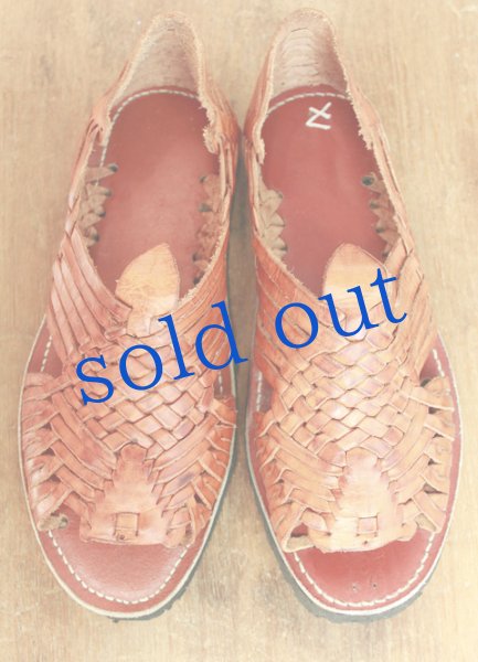 画像3: メキシコ革サンダル (3)