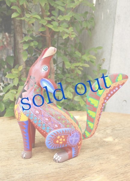 画像2: マリアヒメネス工房のアレブリヘ「コヨーテ」 (2)