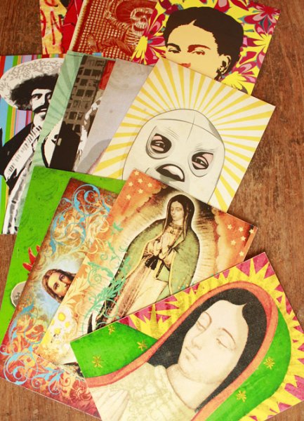 画像4: メキシカンアートポストカード (4)