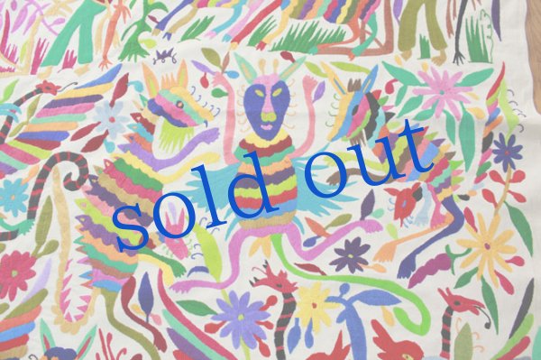 画像5: オトミの刺繍ベットカバー・テーブルクロス (5)