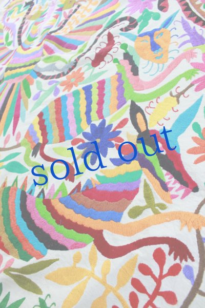 画像3: オトミの刺繍ベットカバー・テーブルクロス (3)