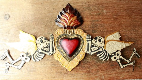 画像3: ブリキのオーナメント46cmサイズ (3)