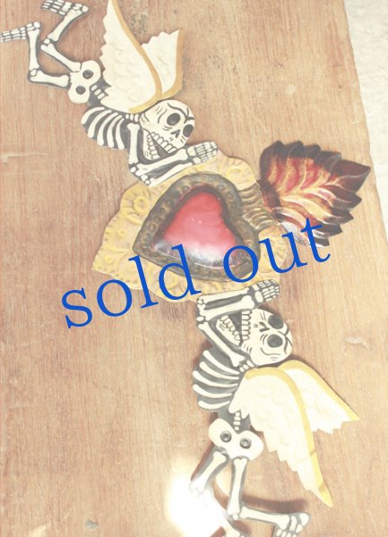 画像1: ブリキのオーナメント46cmサイズ (1)