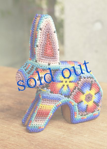 画像2: ウイチョル族ビーズアート (2)