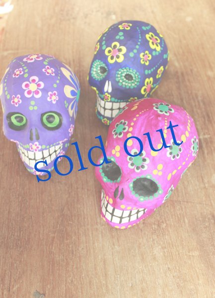 画像2: パペルマシェのスカル (2)