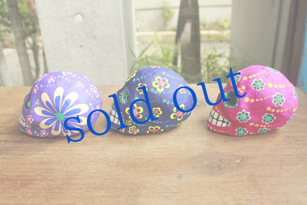 画像4: パペルマシェのスカル (4)