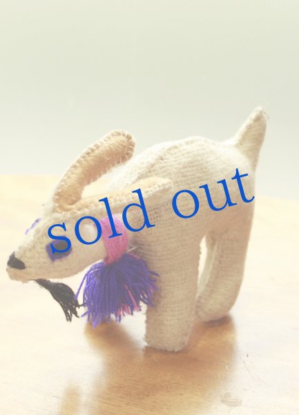 画像3: 手つむぎ・手織りウールのぬいぐるみ・アニマリート (3)