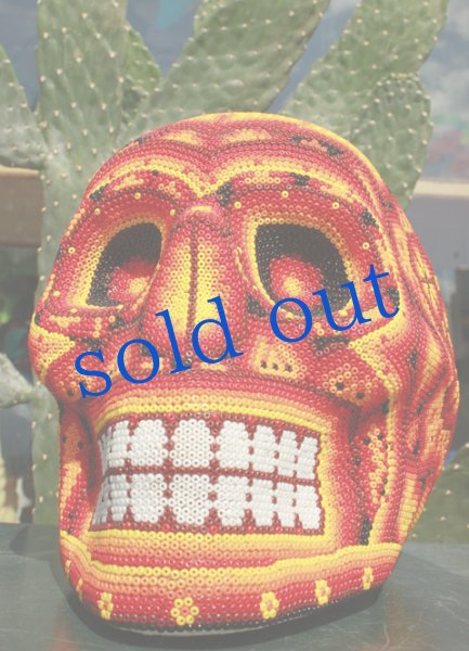 画像2: ウイチョル族ビーズアート (2)