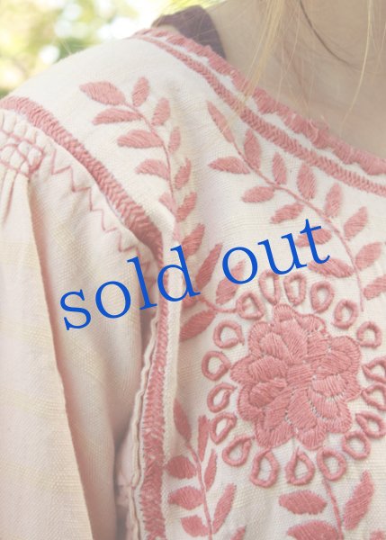 画像4: 手織り生地のワンピース (4)