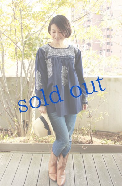 画像3: 「サンアントニーノ」 長袖ブラウス (3)