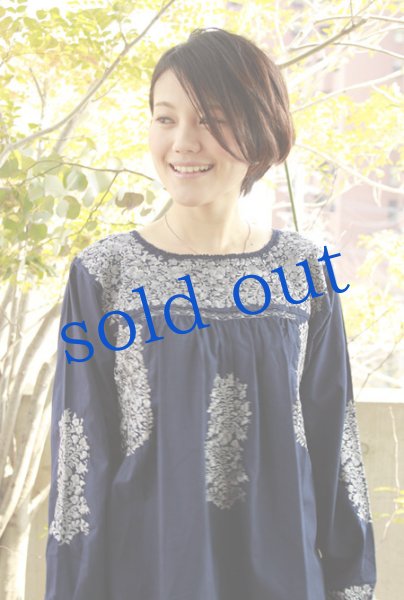 画像2: 「サンアントニーノ」 長袖ブラウス (2)