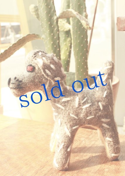 画像3: 手つむぎ・手織りウールのぬいぐるみ・アニマリート (3)