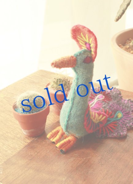 画像1: 手つむぎ・手織りウールのぬいぐるみ・アニマリート (1)