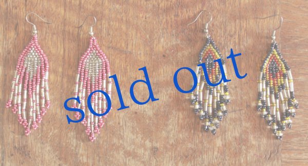 画像2: ウィチョルビーズのピアス (2)