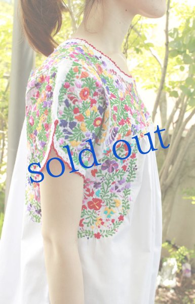 画像5: サンアントニーノ刺繍 ブラウス (5)