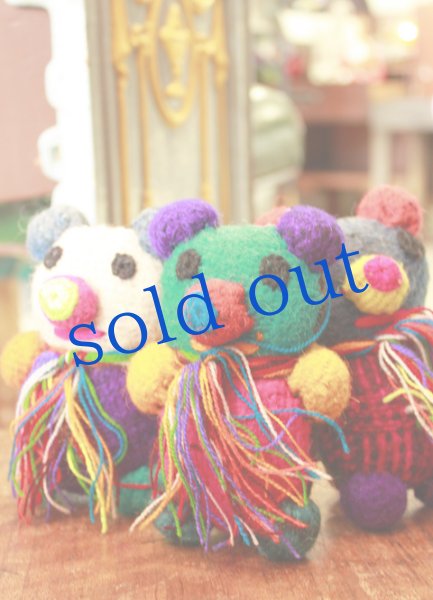 画像2: ウールのぬいぐるみアニマリート (2)