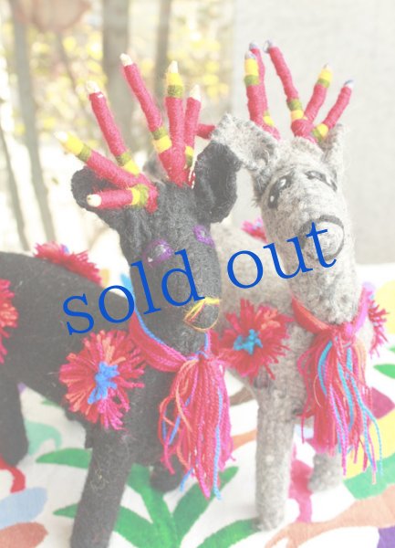 画像2: メキシコ手織りウールのぬいぐるみアニマリート (2)