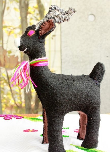 画像3: 羊毛手織り布チアパスのアニマリート (3)