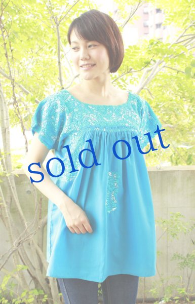 画像3: 「サンアントニーノ」 刺繍チュニックブラウス (3)