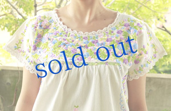 画像4: 「サンアントニーノ」 刺繍チュニックブラウス (4)