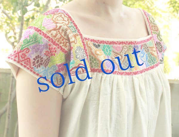 画像5: プエブラ州の刺繍ブラウス　 (5)