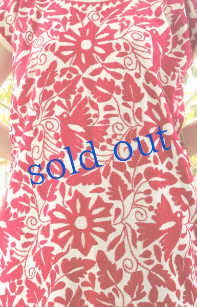 画像4: デラックス刺繍ウイピルワンピース[マンタ生地]　 (4)