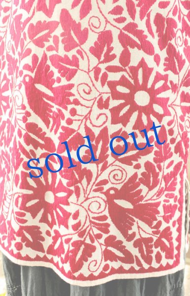 画像5: デラックス刺繍ウイピルワンピース[マンタ生地]　 (5)