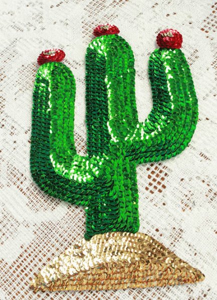 画像1: 27cmスパンコール特大 (1)