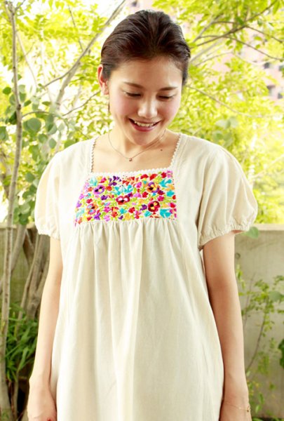 画像2: 「サンアントニーノ」 パフスリーブチュニック (2)