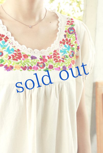 画像2: 「サンアントニーノ」 パフスリーブチュニック　 (2)