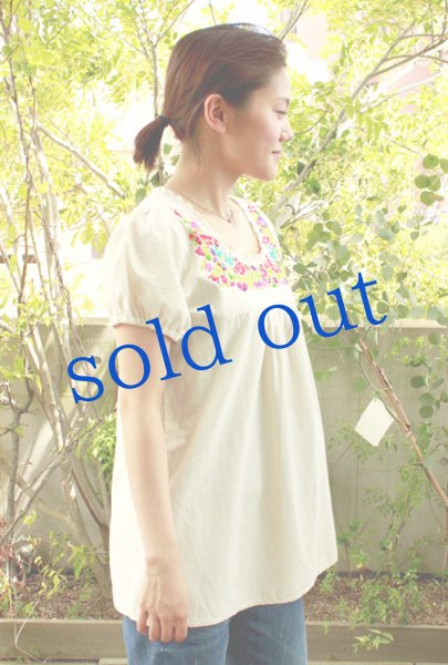 画像4: 「サンアントニーノ」 パフスリーブチュニック　 (4)