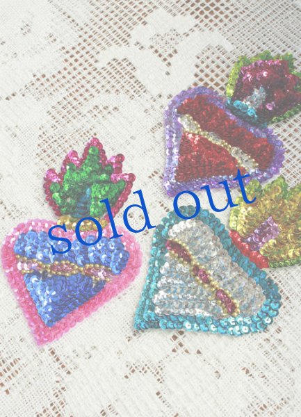 画像2: スパンコール ハート小 (2)