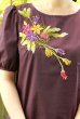 画像3: お花の刺繍のトップス (3)