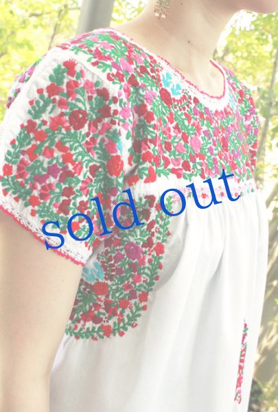画像4: 「サンアントニーノ」 刺繍チュニックブラウス (4)