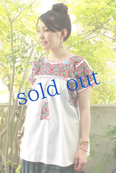 画像3: 「サンアントニーノ」 刺繍チュニックブラウス (3)