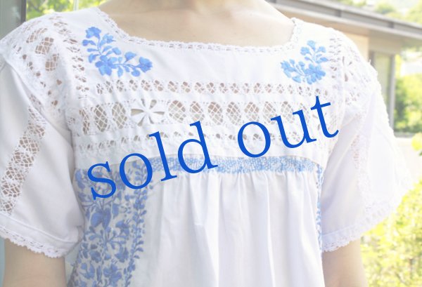 画像4: サンアントニーノ刺繍ブラウス (4)