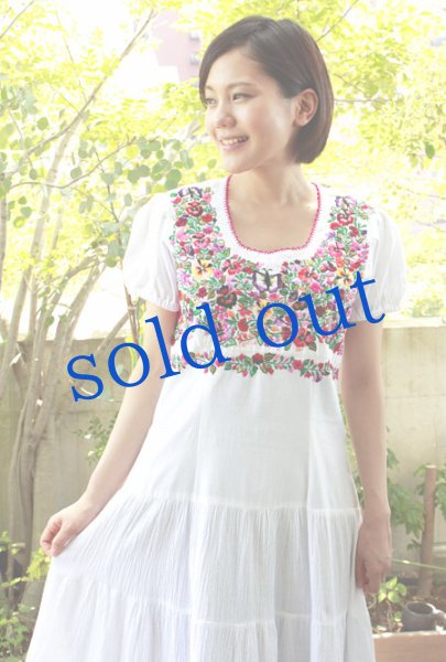 画像1: サンアントニーノ刺繍デラックスドレス (1)